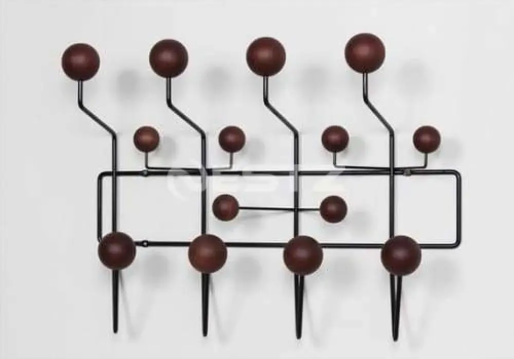 Eames Replica Hang It All Rack - Walnut