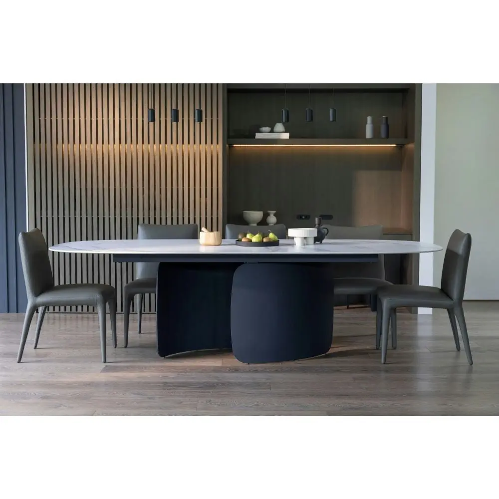 Raimon Furniture Viola Modern Rectangular Large Kitchen Dining Table Ceramic 260cm - Valentino