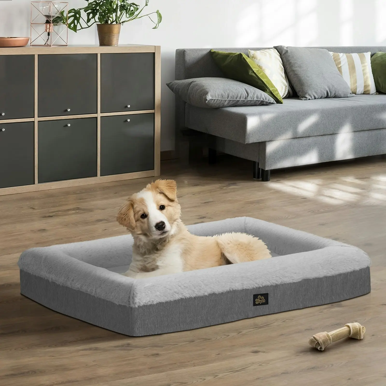 Alopet Orthopedic Dog Sofa Beds Calming Mattress Pet Mat Washable Removable XX Large