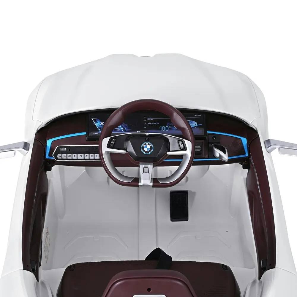 Kids Ride On Car Bmw Licensed I4 Sports Remote Control Electric Toys 12V White