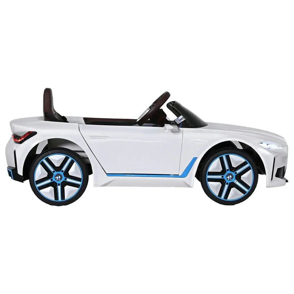 Kids Ride On Car Bmw Licensed I4 Sports Remote Control Electric Toys 12V White