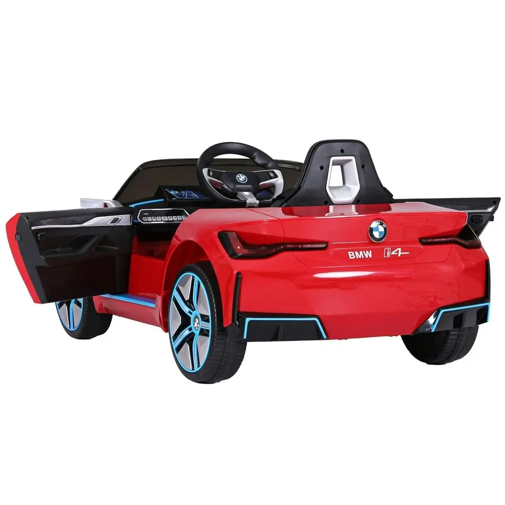 Kids Ride On Car Bmw Licensed I4 Sports Remote Control Electric Toys 12V Red