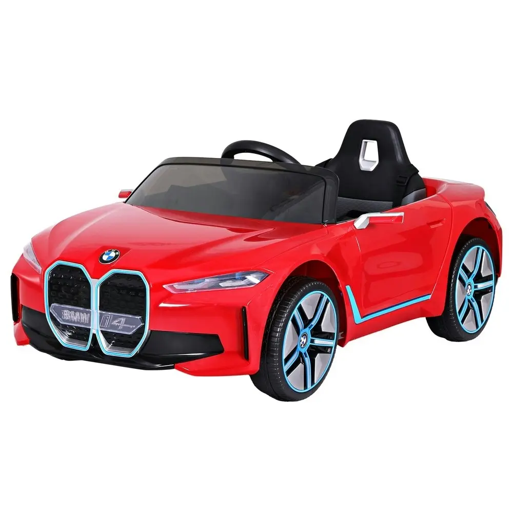 Kids Ride On Car Bmw Licensed I4 Sports Remote Control Electric Toys 12V Red