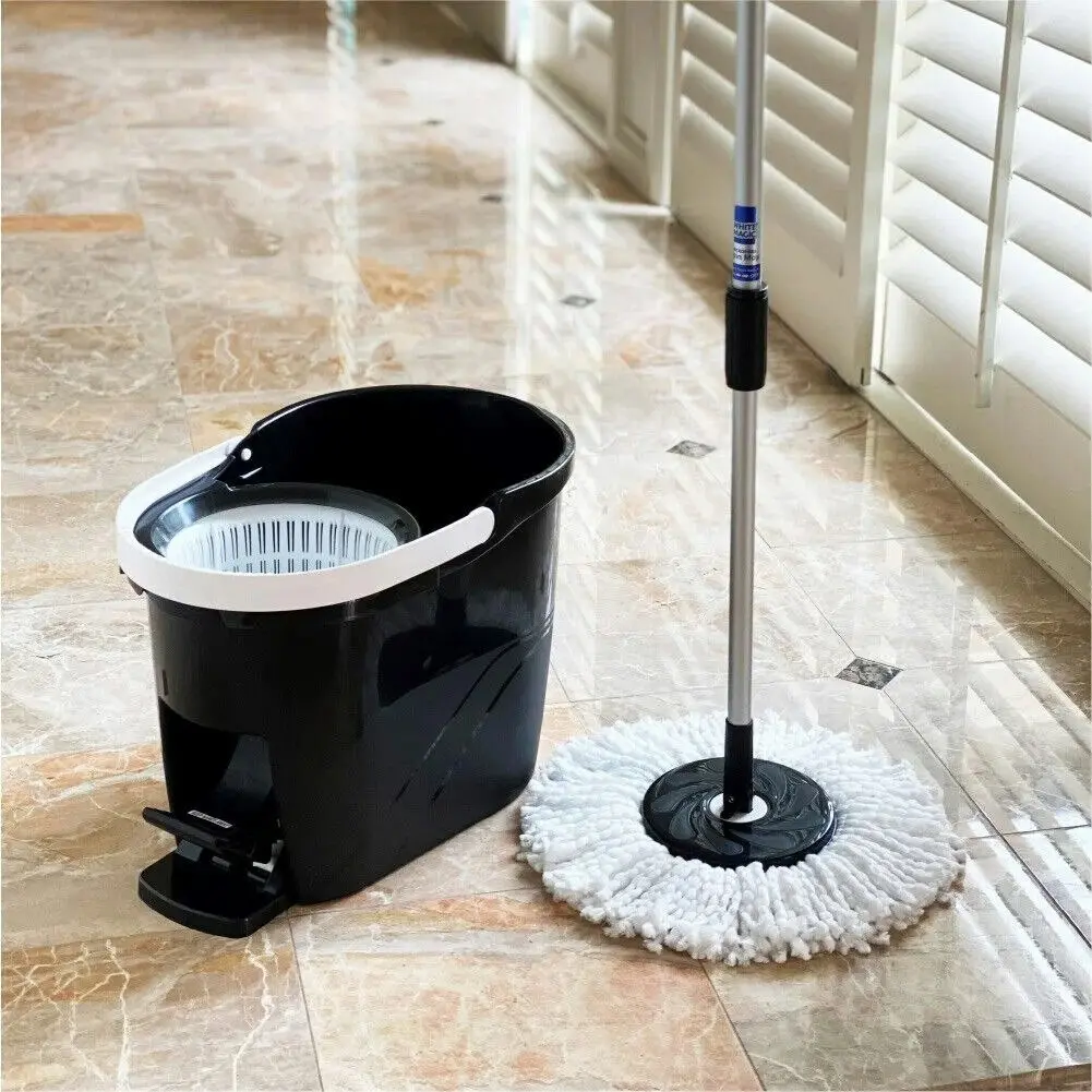 White Magic Spin Mop Duo