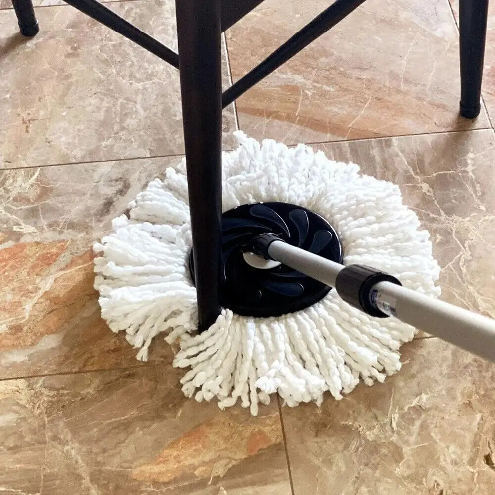 White Magic Spin Mop Duo