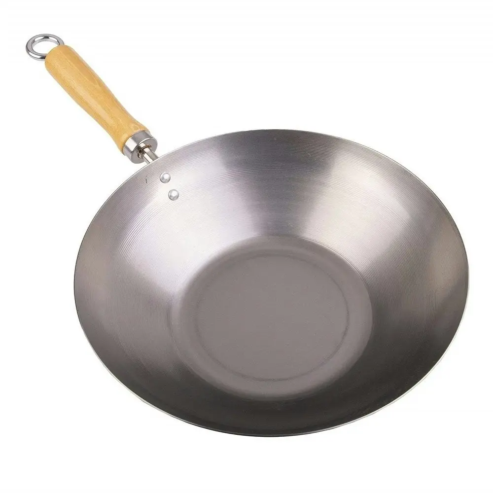 D.Line 27cm CARBON STEEL WOK