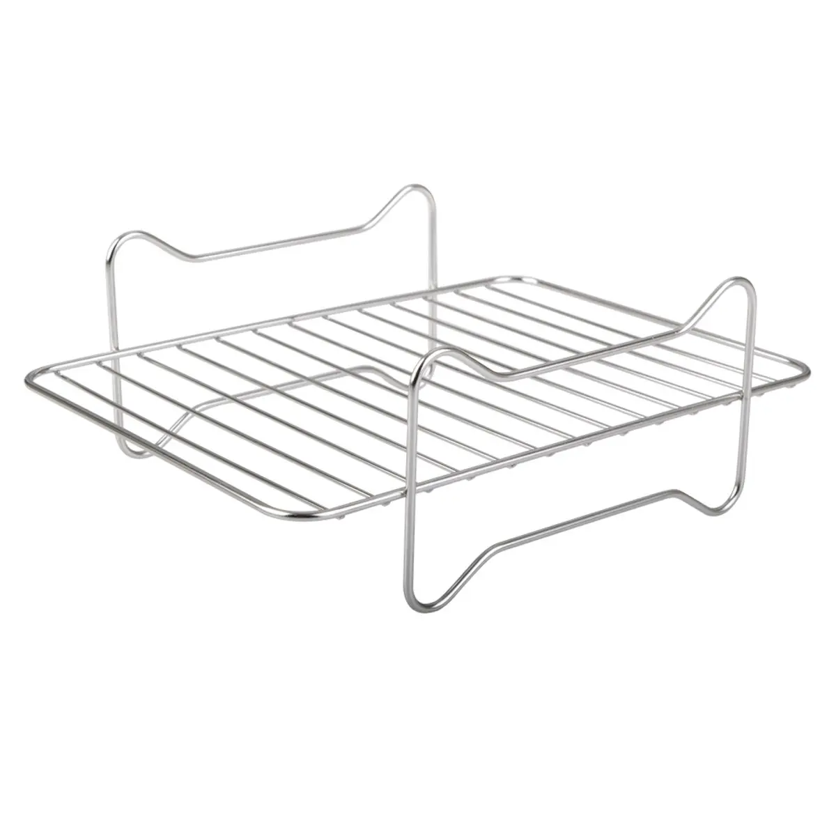 Appetito STAINLESS STEEL AIR FRYER RACK 22 x 16cm - RECTANGLE