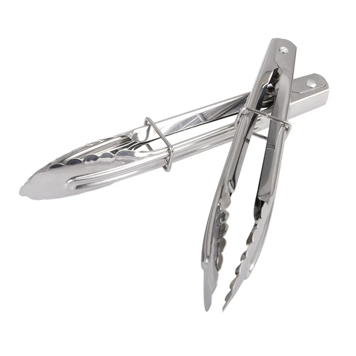 Appetito Stainless Steel Mini Tongs 18cm   Set 2