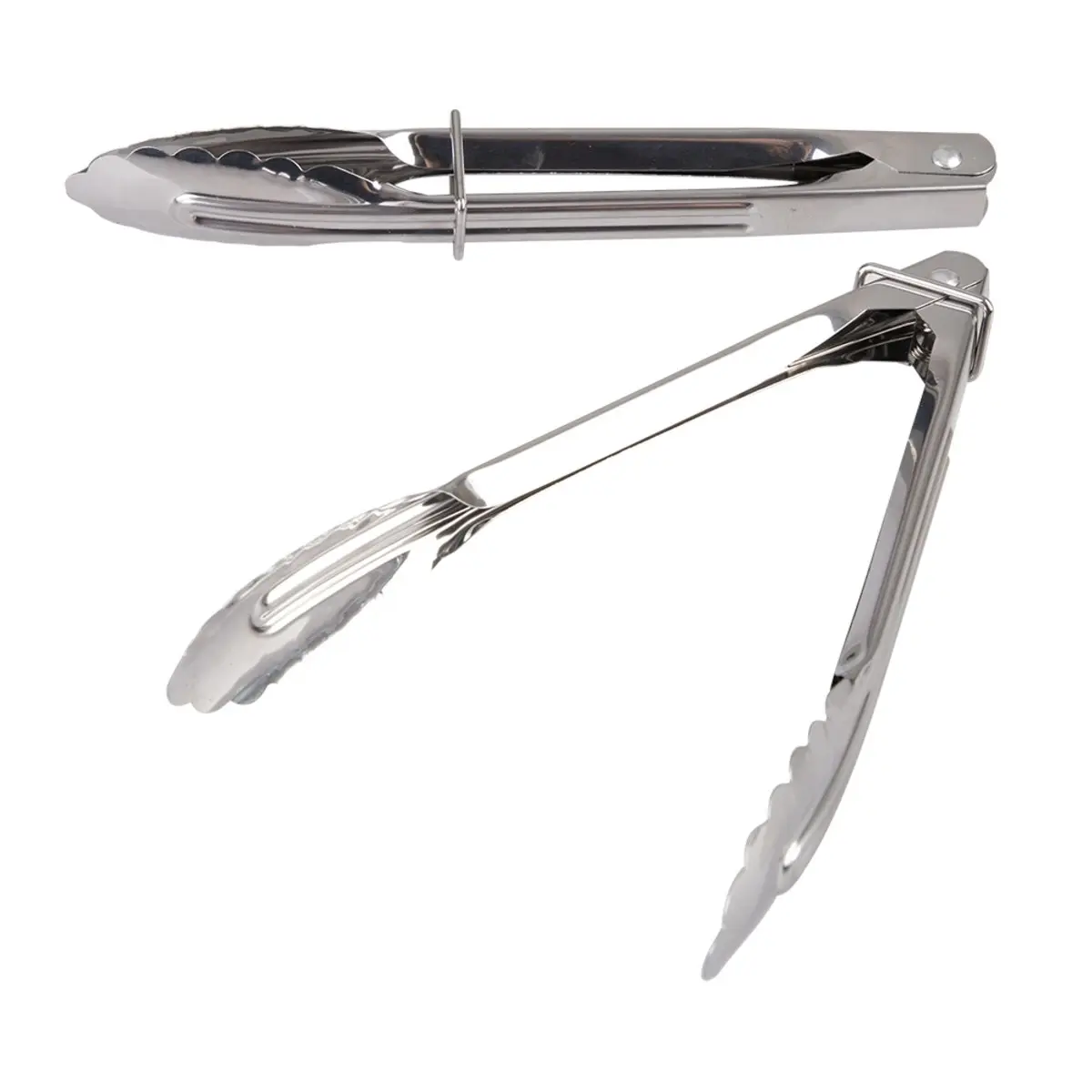 Appetito Stainless Steel Mini Tongs 18cm   Set 2