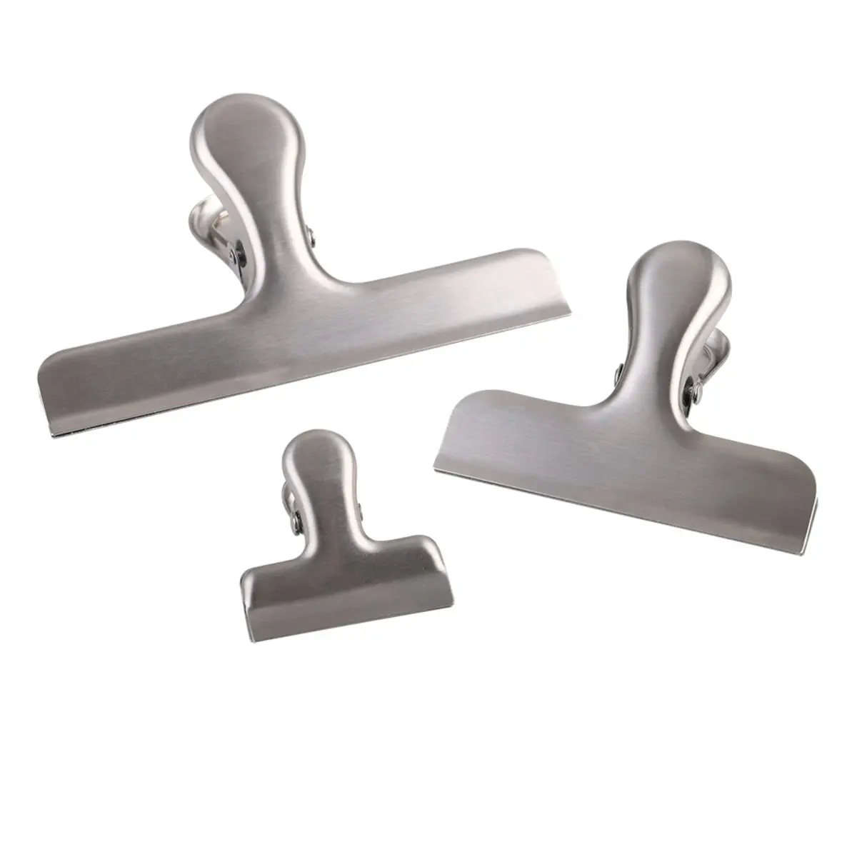 Appetito Stainless Steel Bag Clips Set 3 (Asst. Sizes)