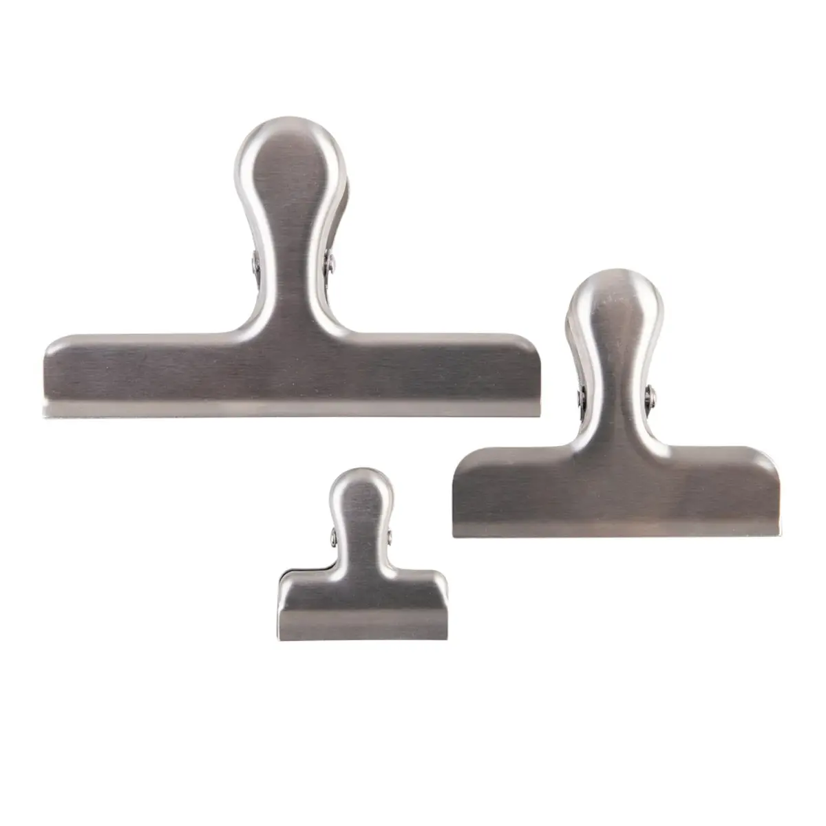 Appetito Stainless Steel Bag Clips Set 3 (Asst. Sizes)