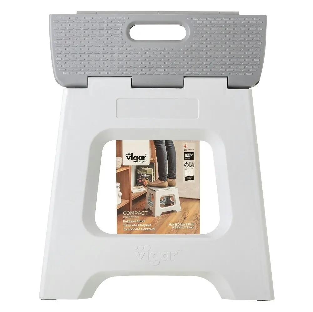 Vigar FOLDING STOOL - GREY 32cm