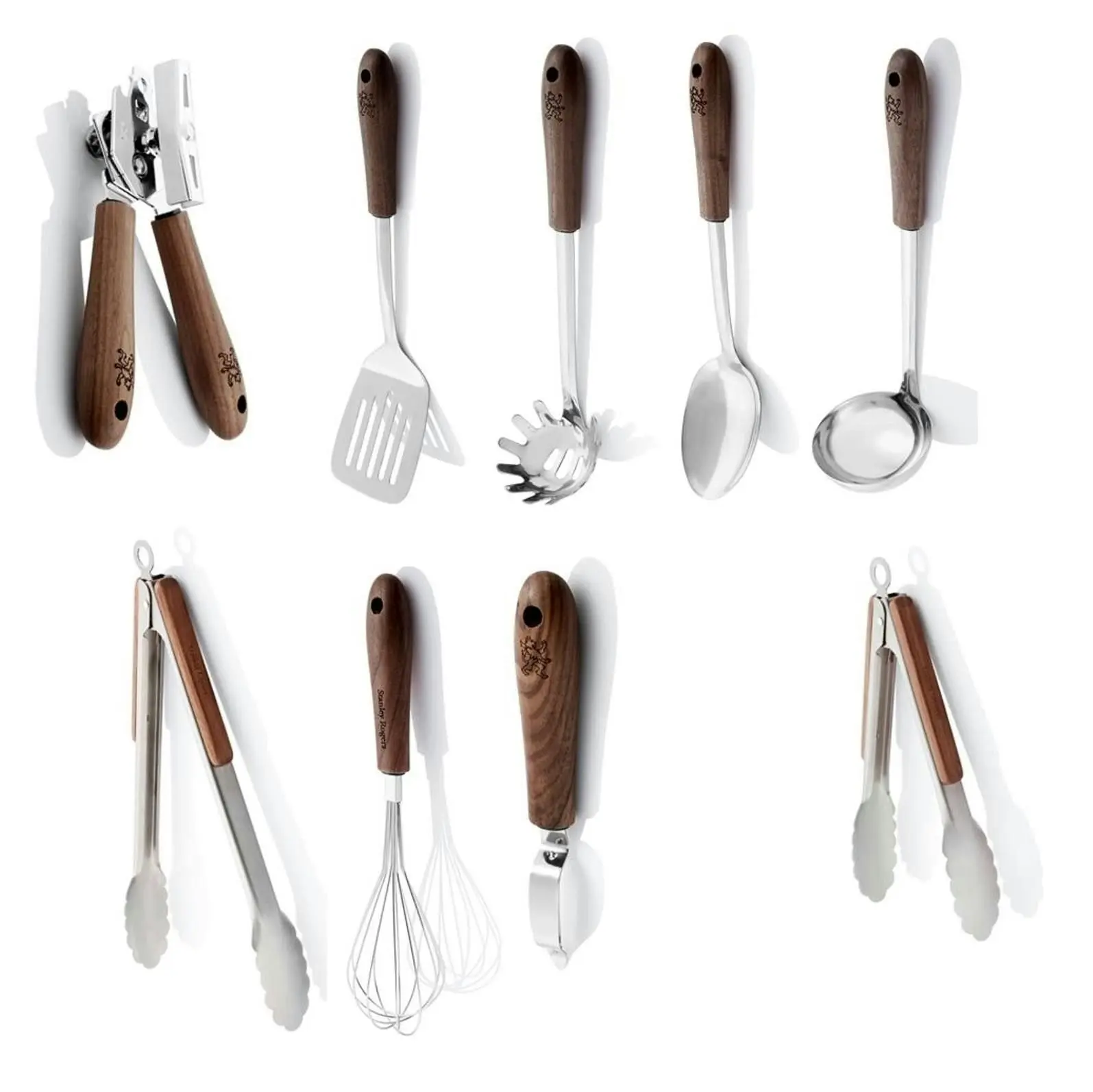 Stanley Rogers Black Walnut Wood Utensils