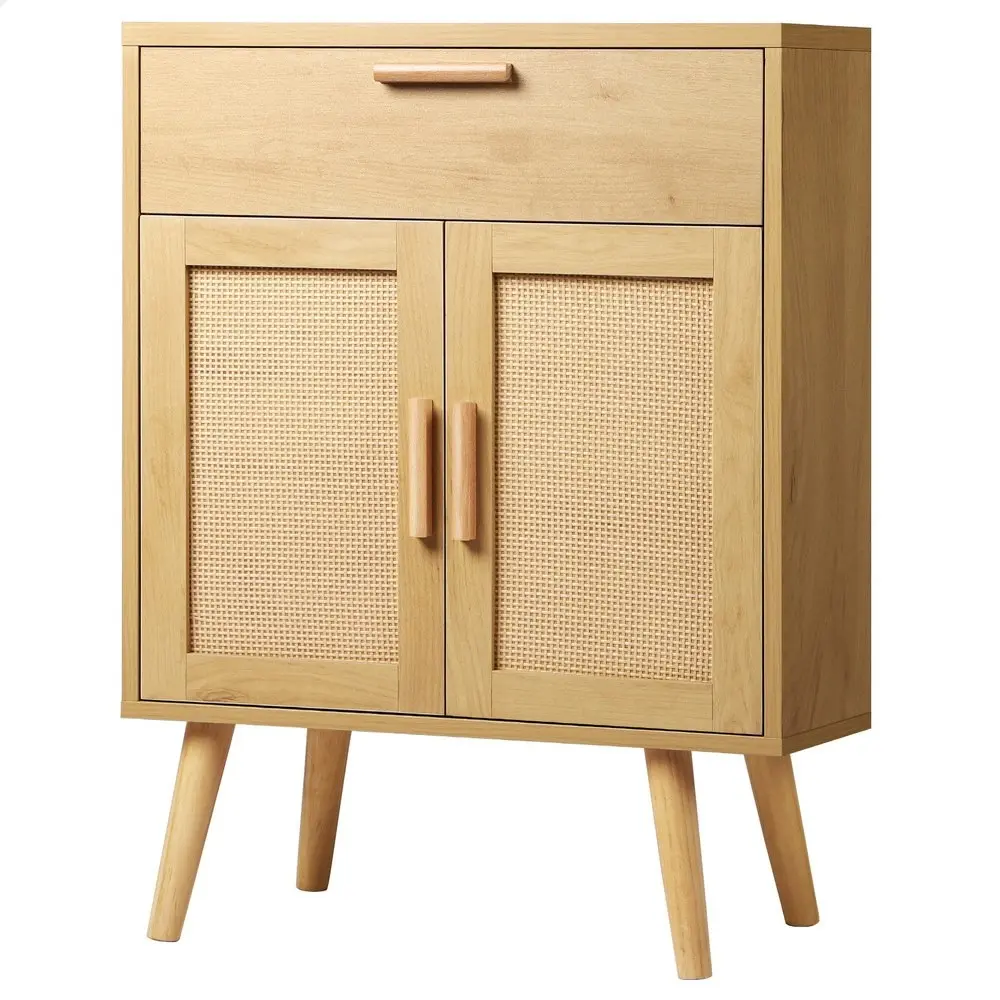 Alfordson Sideboard Rattan Chest of Drawers Oak