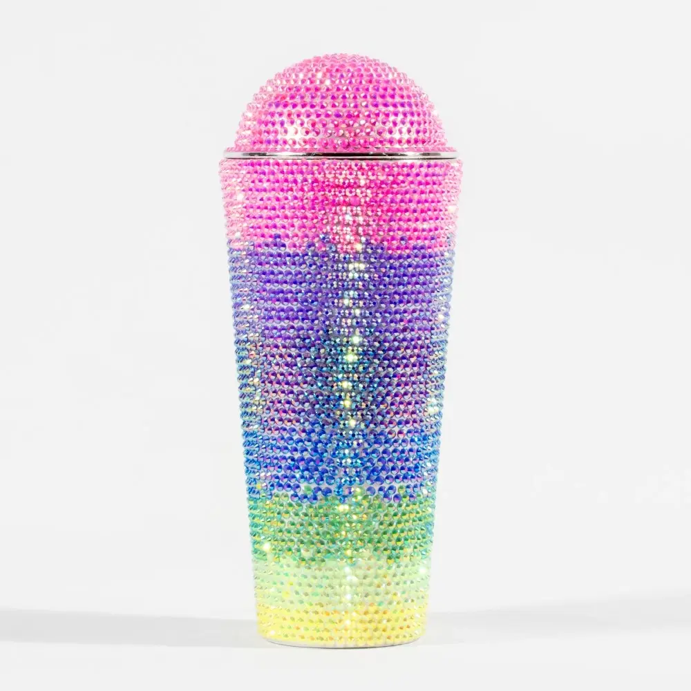 Swig Bedazzle Cup w Straw Multi Rainbow 670mL