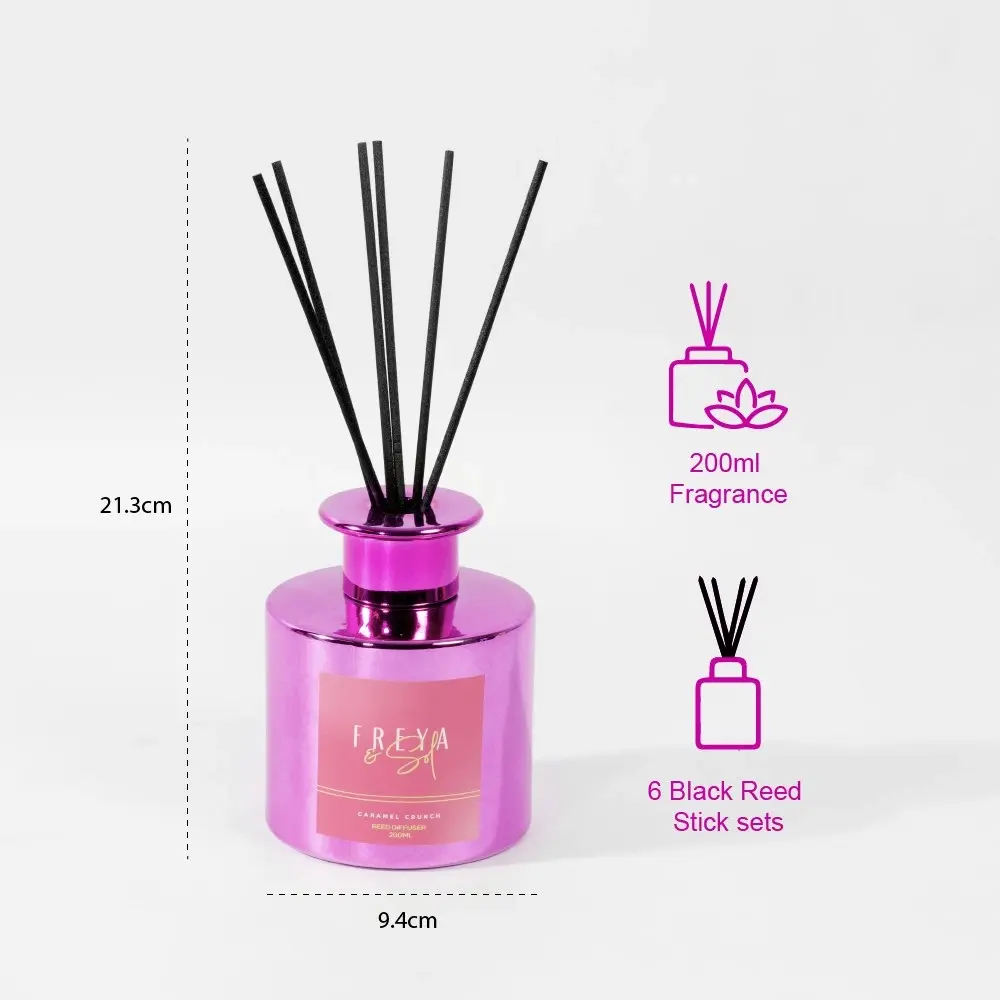 Freya & Sol Large Reed Diffuser Caramel Crunch 200ml