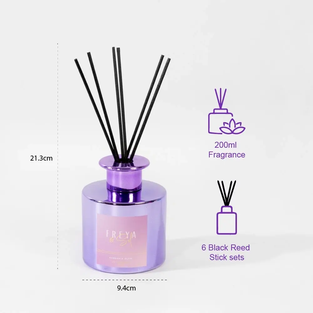 Freya & Sol Large Reed Diffuser Gardenia Glow 200ml