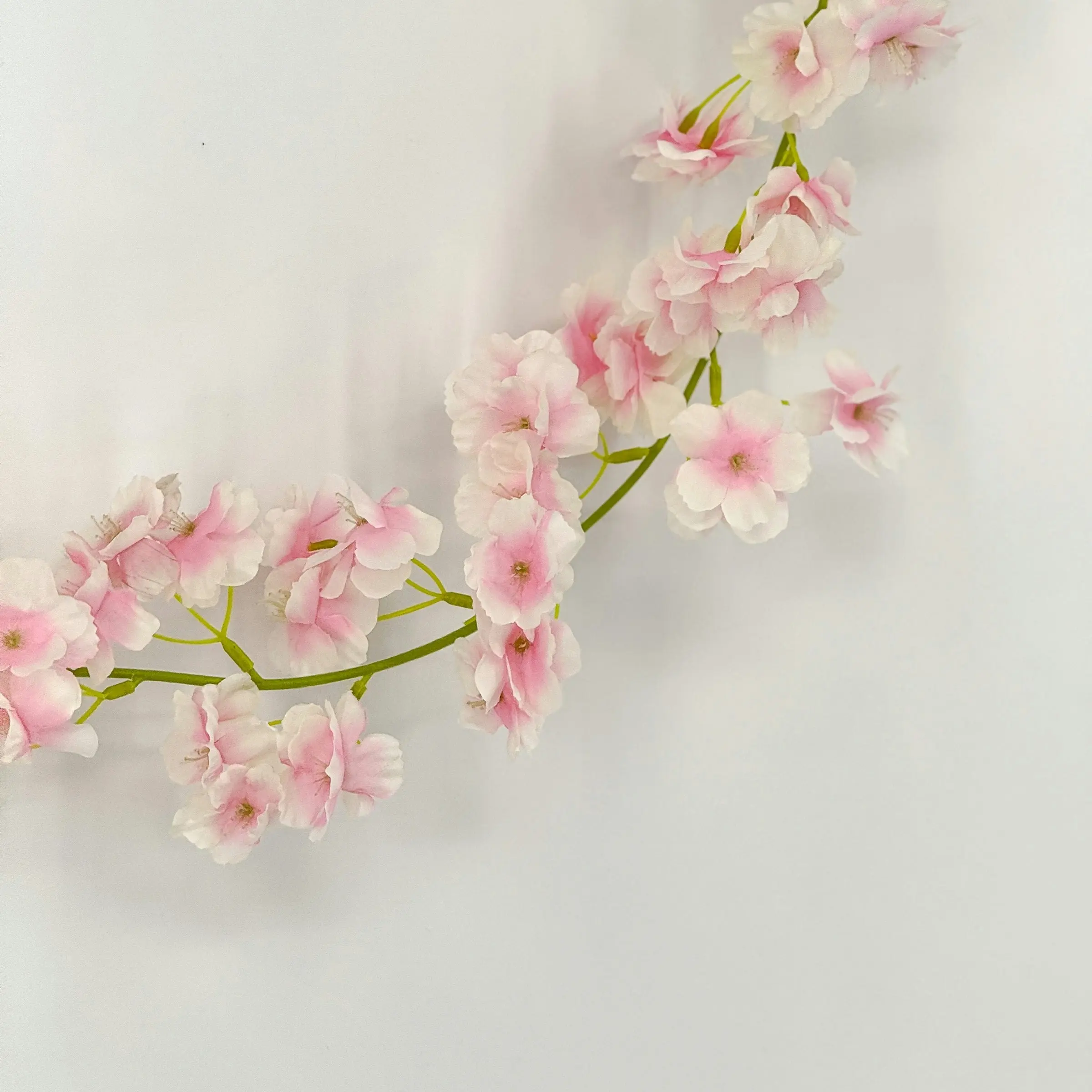 Artificial Garland - Cherry Blossom - White/Pink 180cm