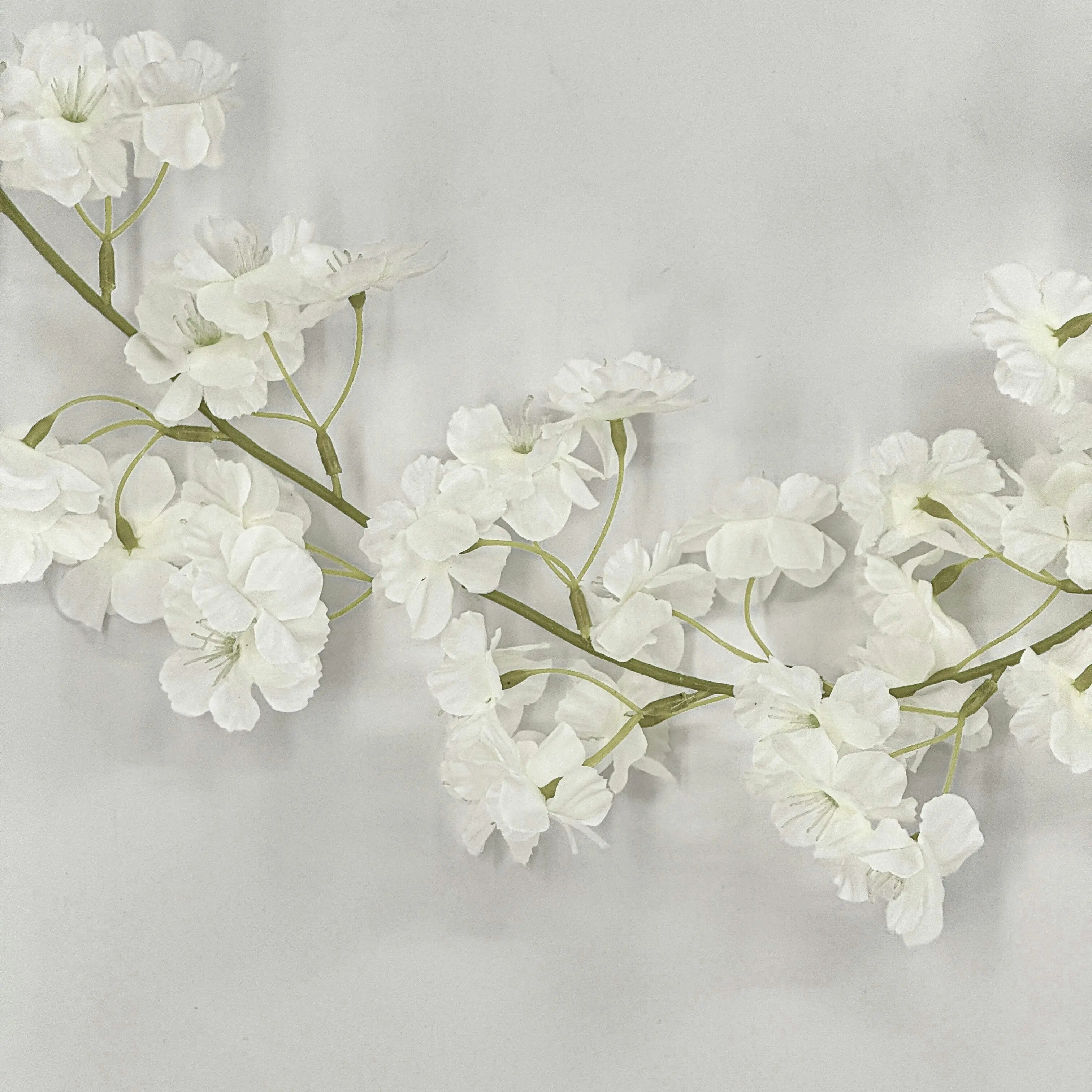 Artificial Garland - Cherry Blossom - White 180cm