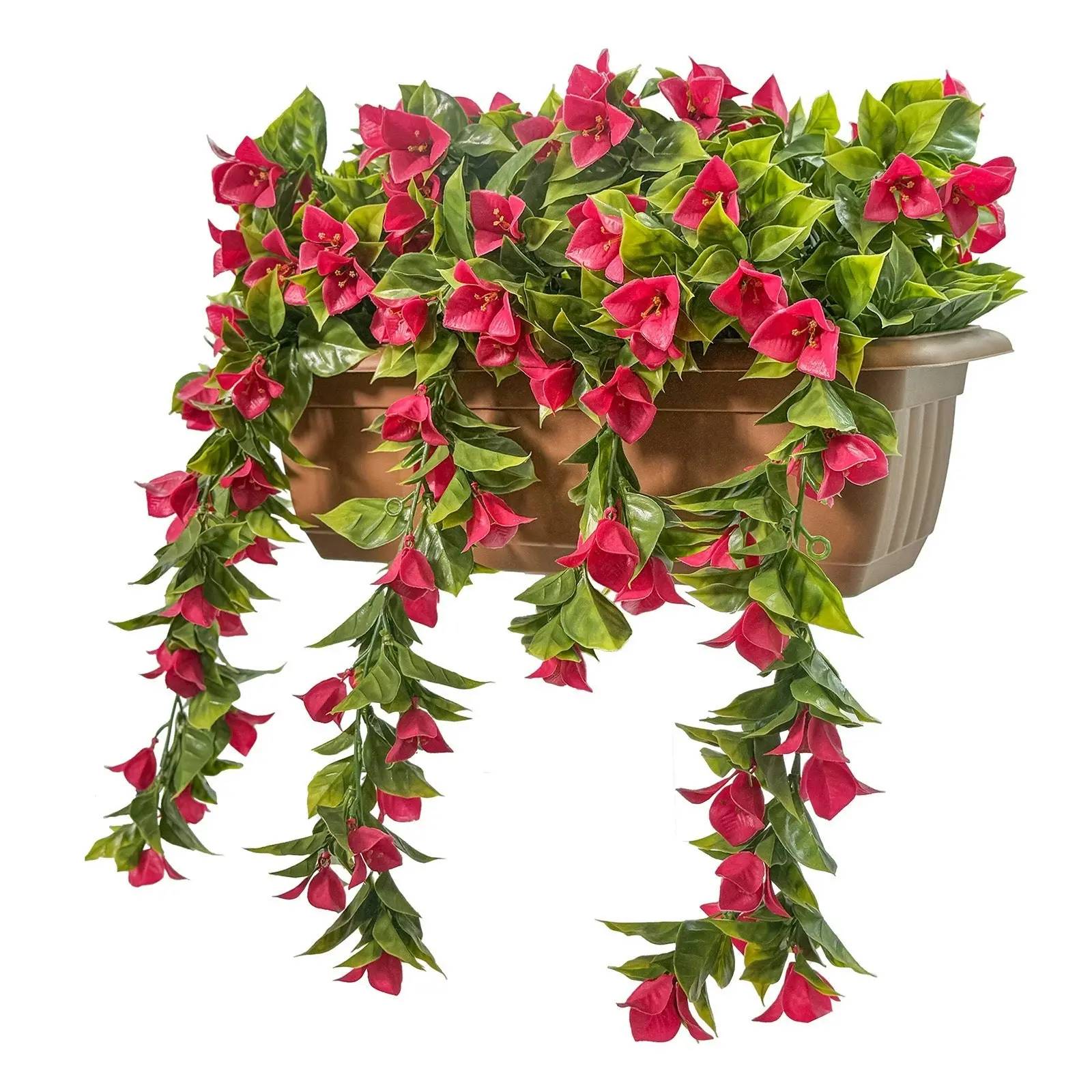 Balcony Hanging Planters - Bougainvillea - Pink 50cm Outdoor