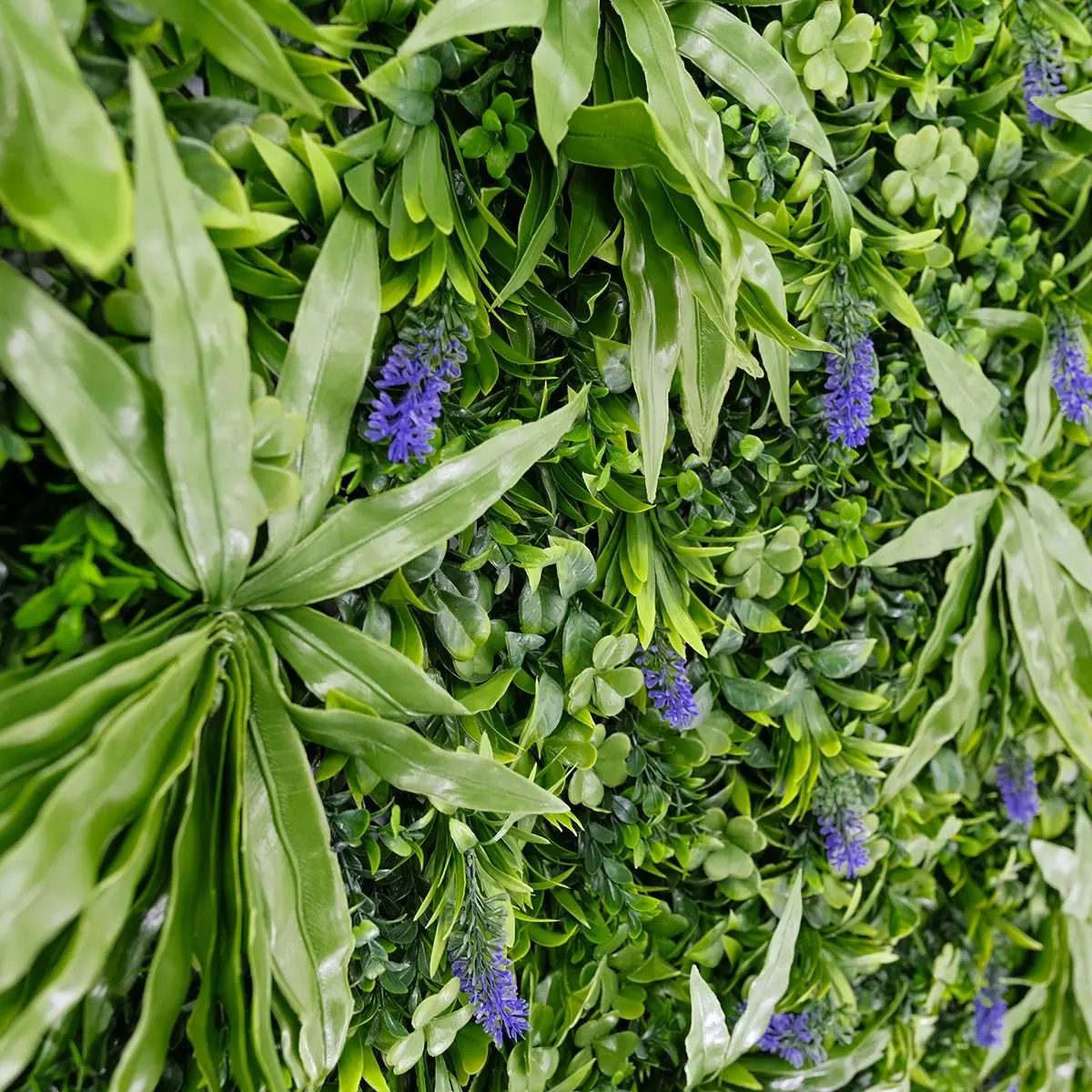 Artificial Tropical Lavender Hedge 100x100cm