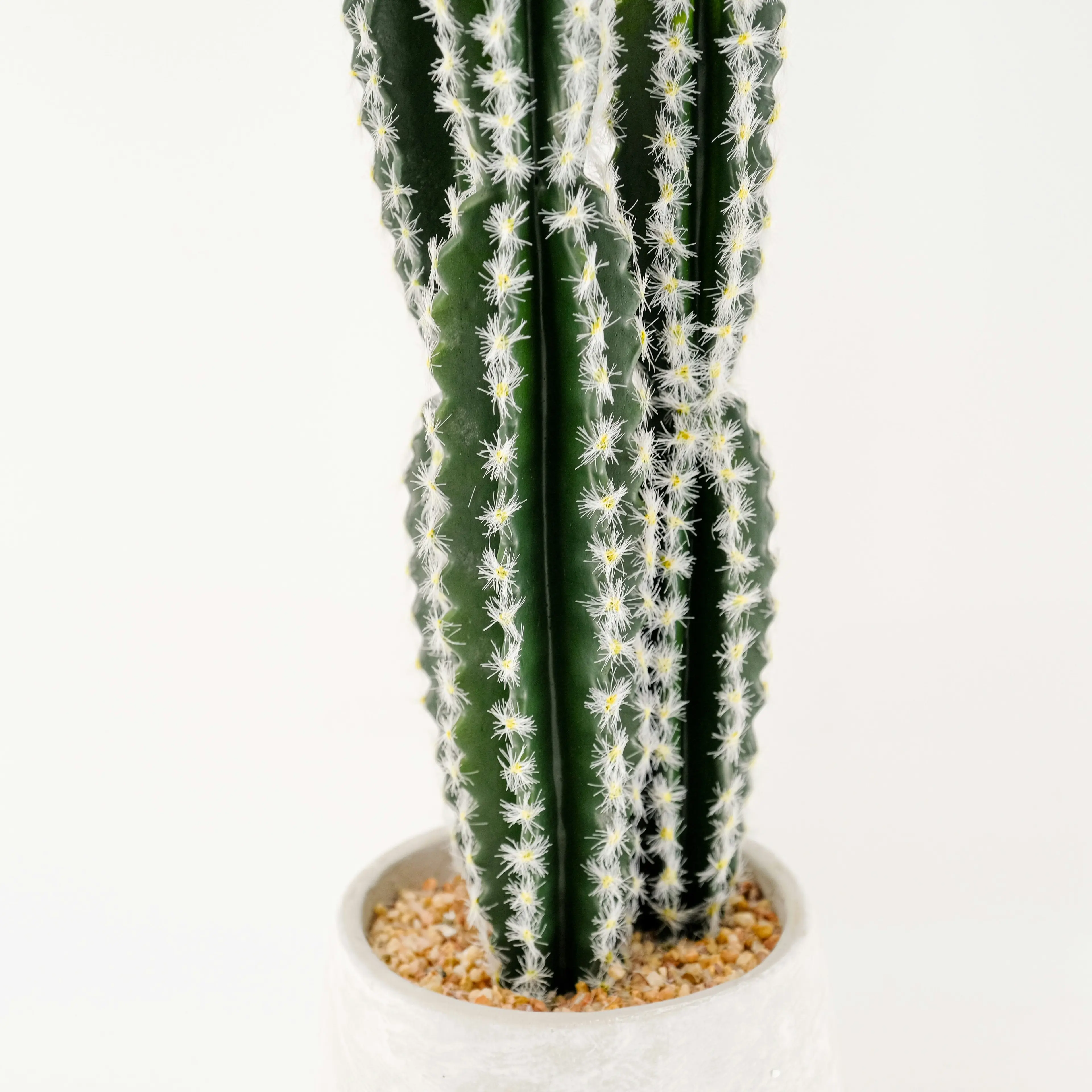 Artificial Cactus Plant in White Pot 60cm