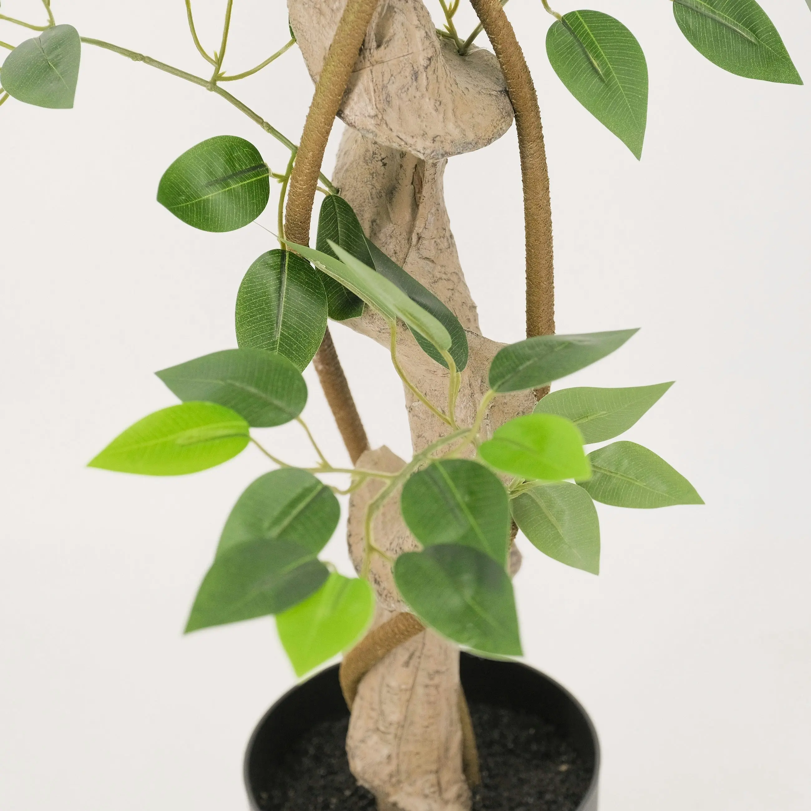 Artificial Ficus Tree with Twisted Trunk 180cm