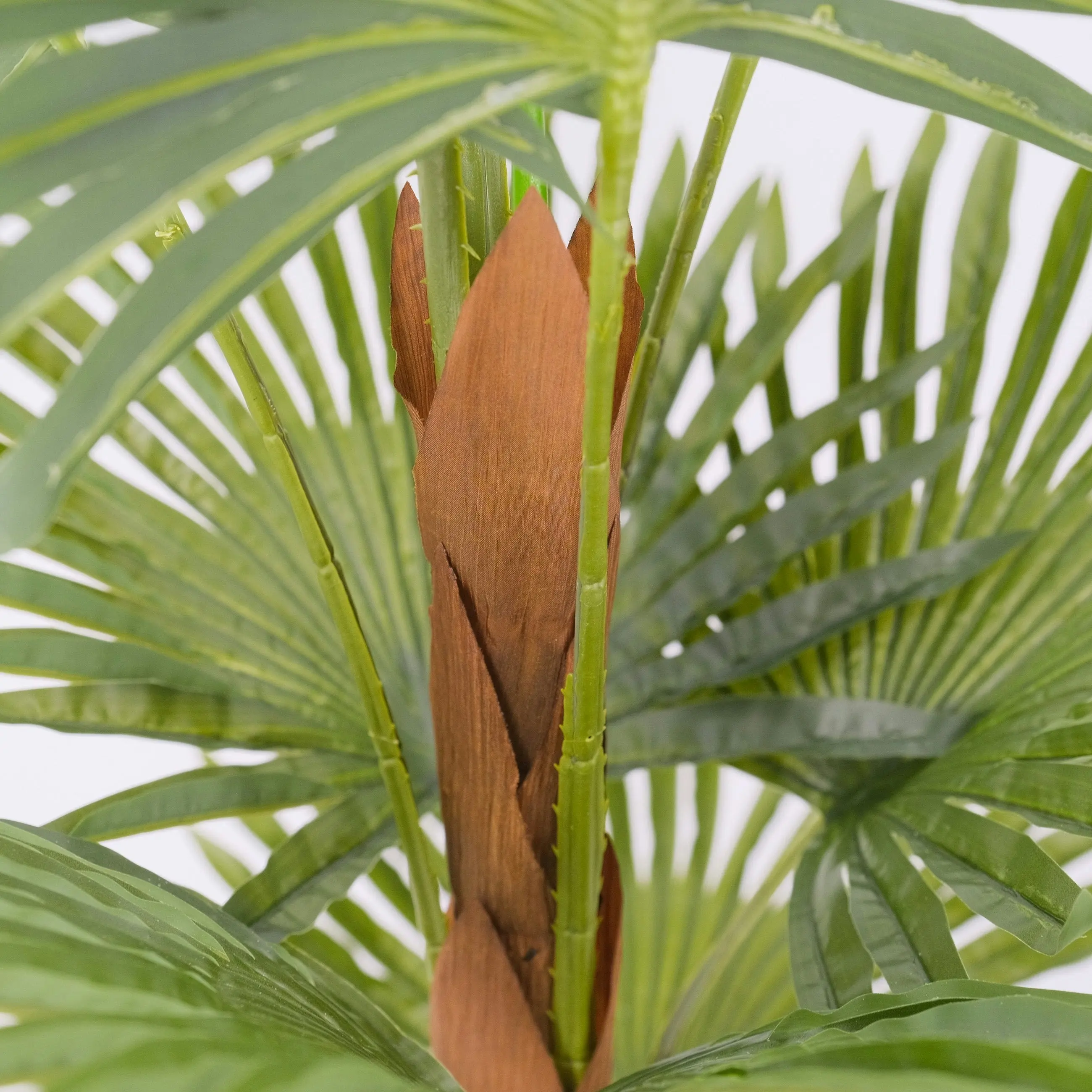 Large Artificial Fan Palm Plant 120cm