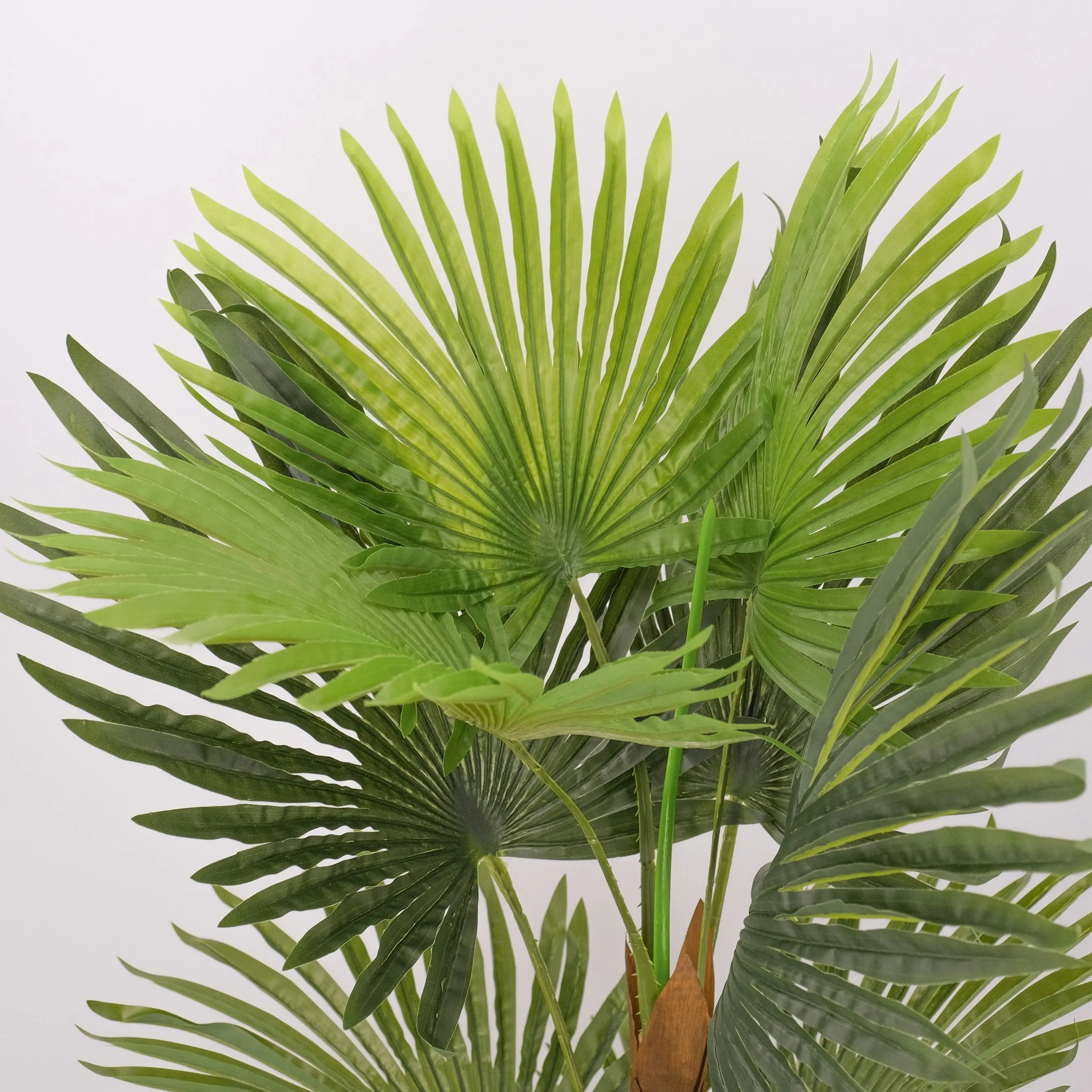 Large Artificial Fan Palm Plant 120cm