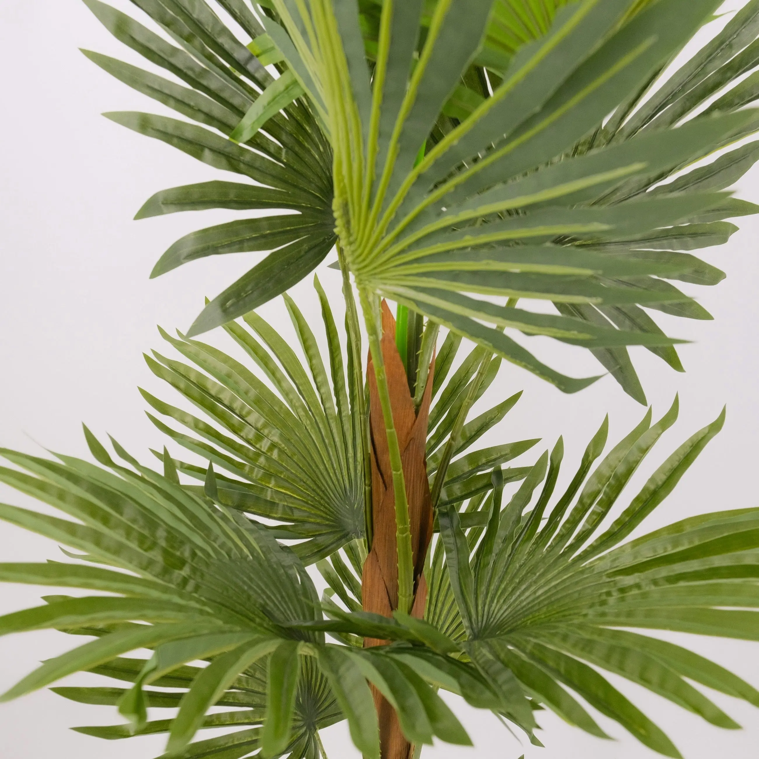 Large Artificial Fan Palm Plant 120cm