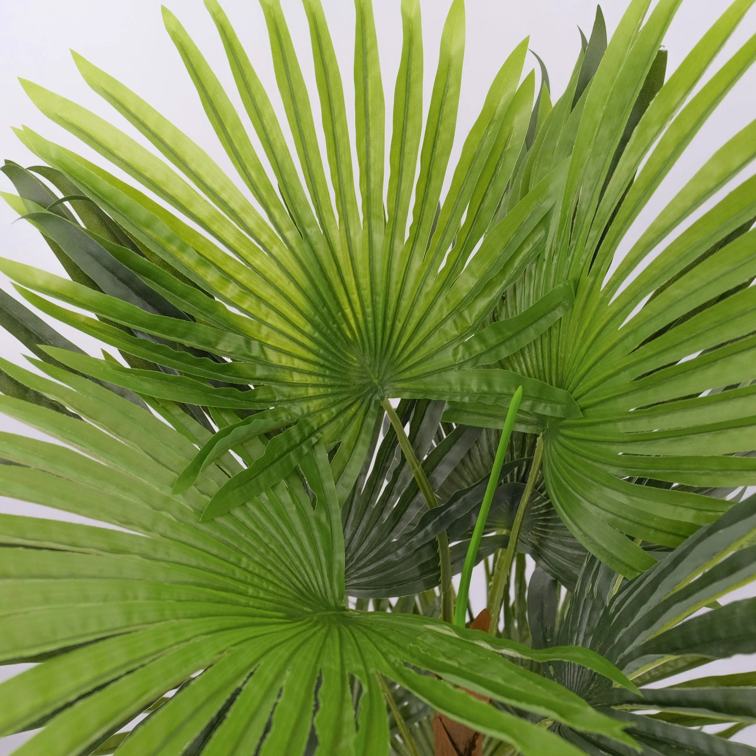 Large Artificial Fan Palm Plant 120cm