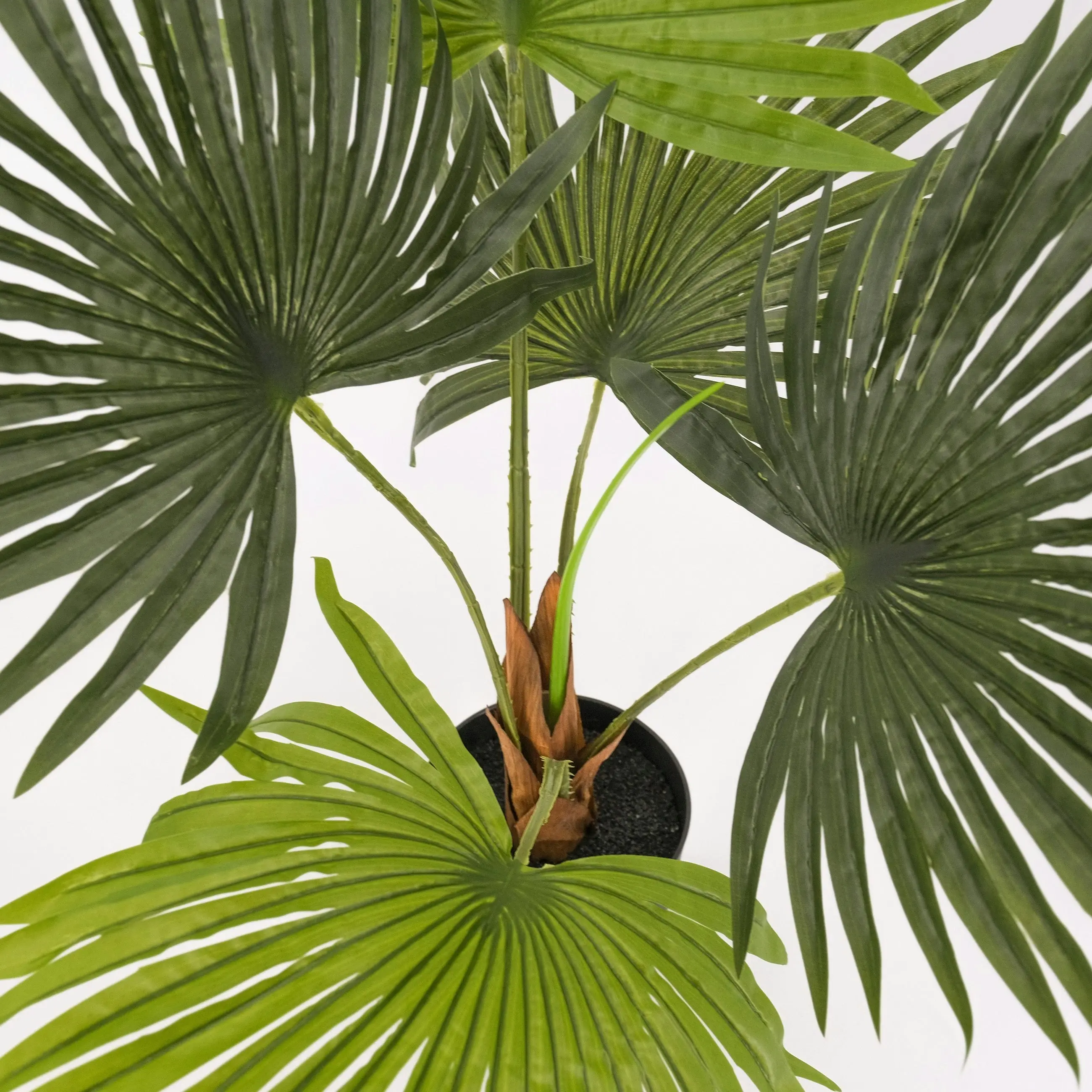 Artificial Fan Palm Plant 70cm