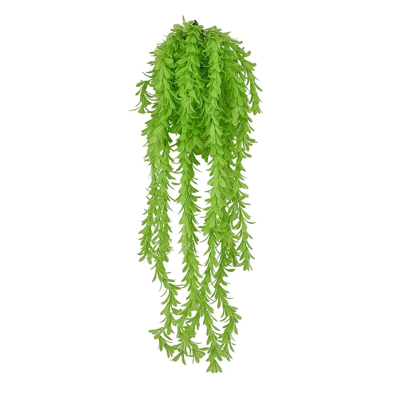 Artificial Light Green Water Thyme Hanging Plants 70cm Outdoor