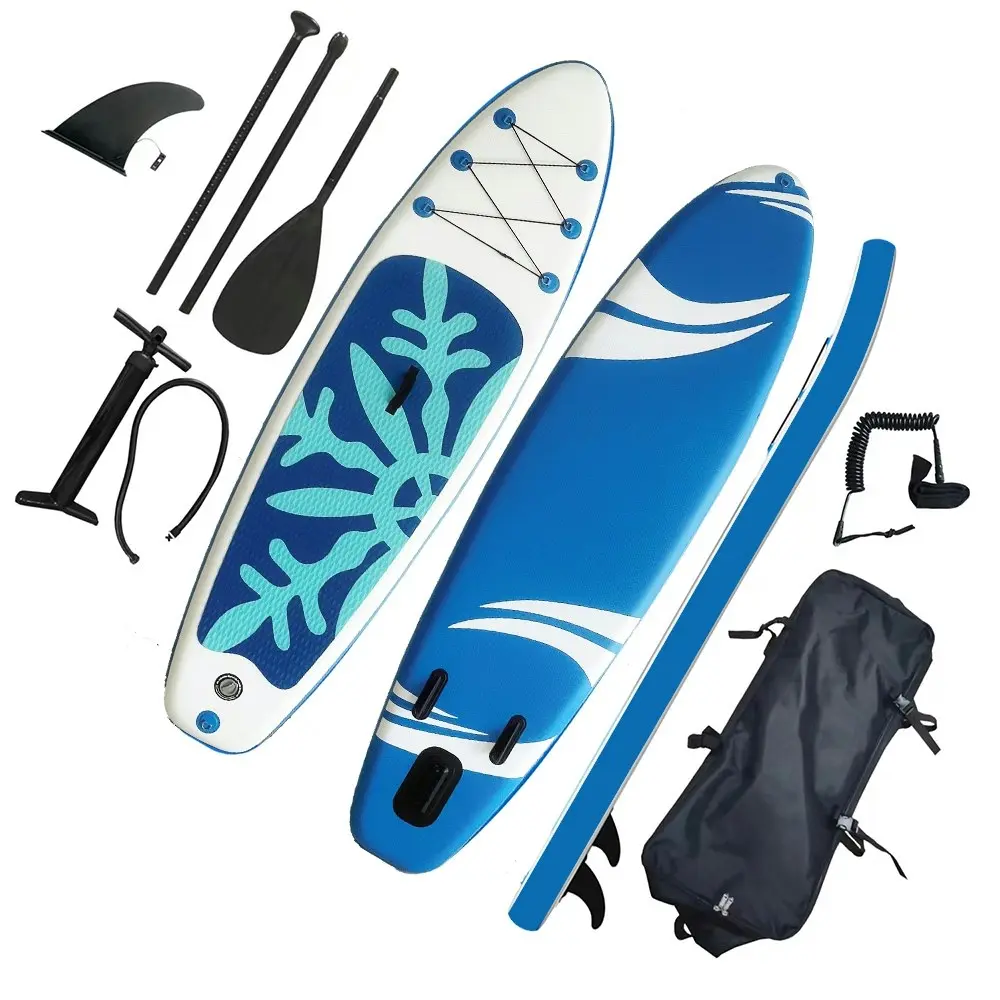 MaxU Inflatable Paddle Board 3.2m SUP Surfboard Stand Up Paddleboard with Bonus Accessories