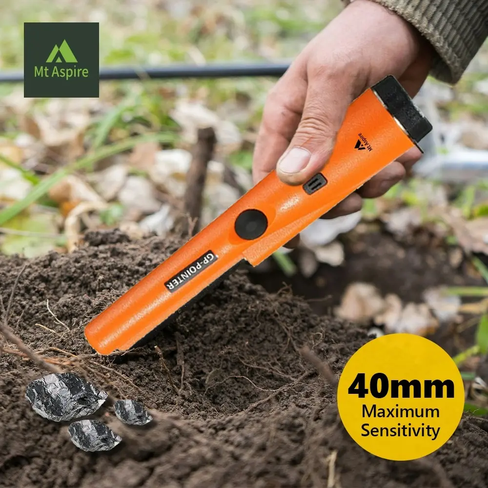 Mt Aspire Metal Detector IP66 Waterproof Pinpointer Handheld  Search Gold Digger Hunter