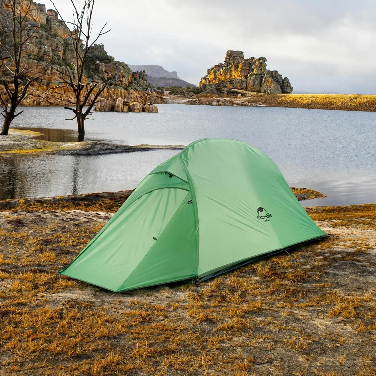 NatureHike Upgraded Cloud-up Camping Tent Hiking 1 Person Backpacking