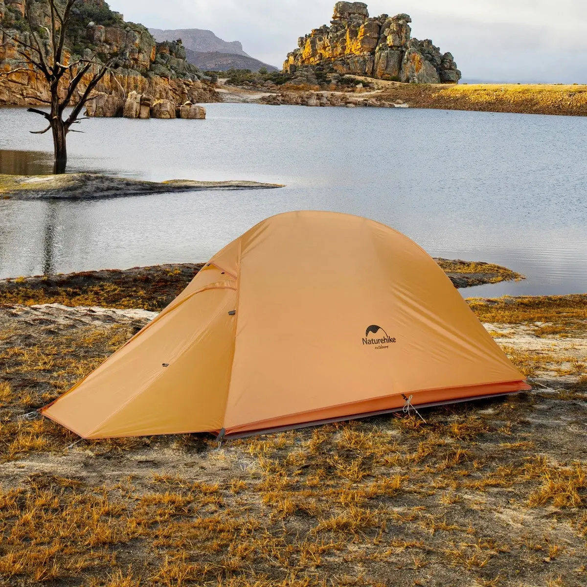 NatureHike Upgraded Cloud-up Camping Tent Hiking 1 Person Backpacking