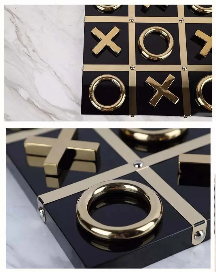 Premium Tic Tac Toe Noughts and Crosses board