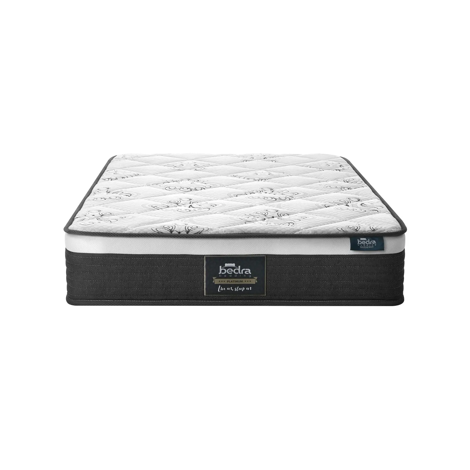 Bedra Single Mattress Luxury Foam Bed Firm Pocket Spring 30cm