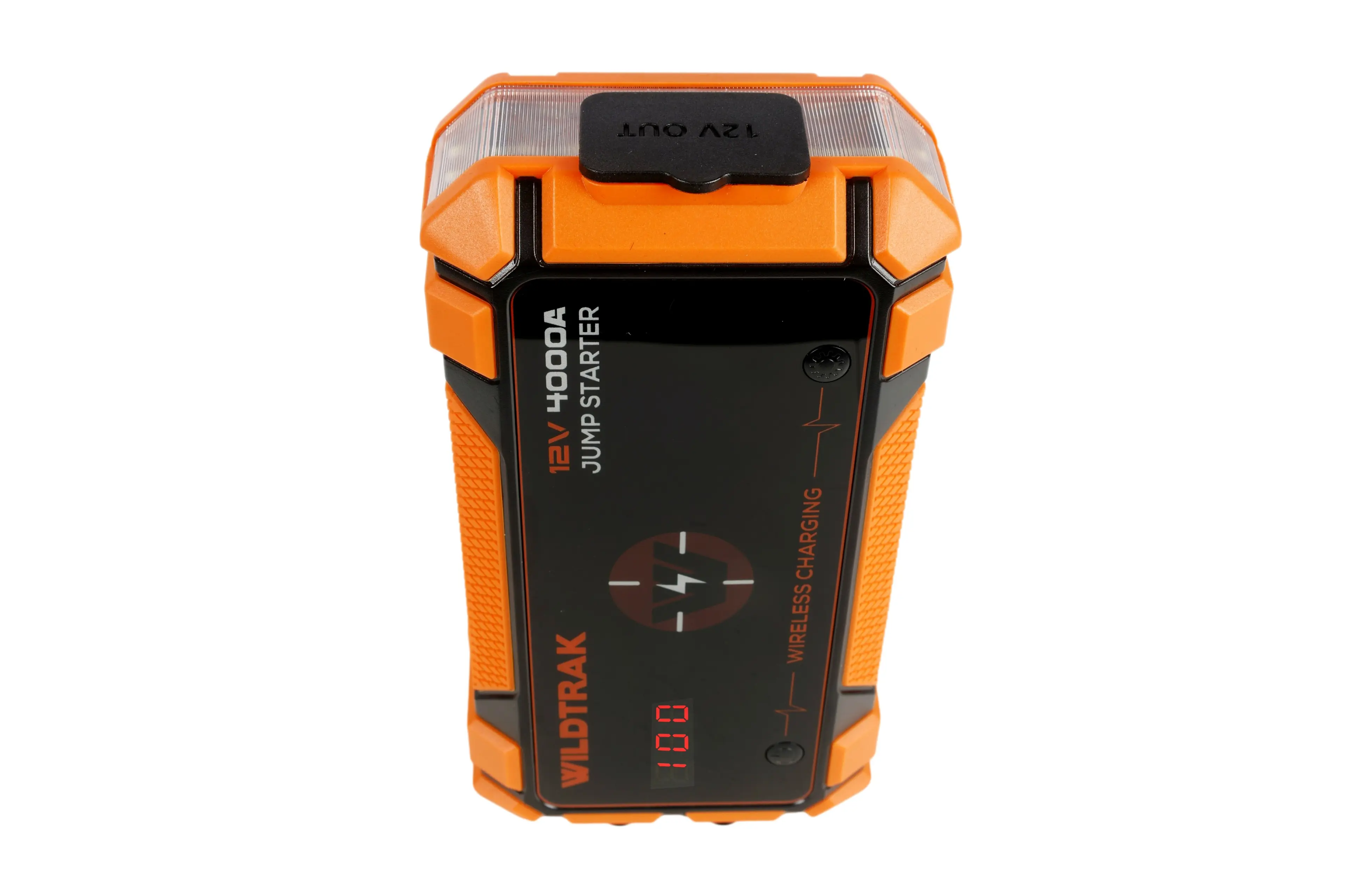 Heavy-Duty 4000A 28KMAH HP Lithium Car & 4WD Jump Starter (Petrol & Diesel) with Case, USB C Port & Wireless Charging