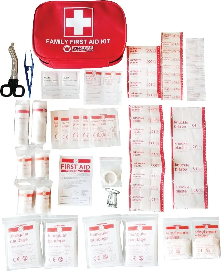 Family First Aid Kit 80 Piece