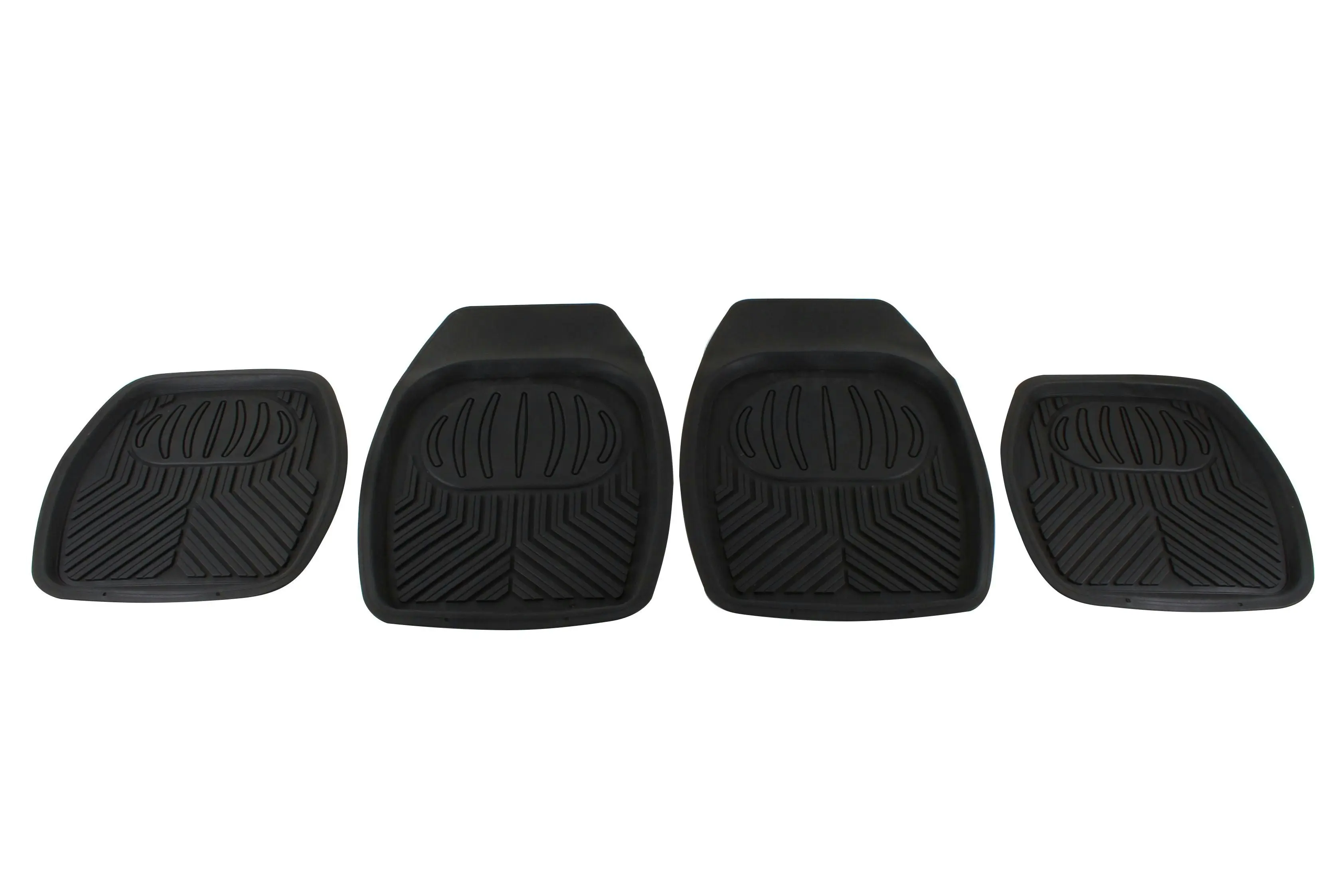 4 Pack Black Car Mats