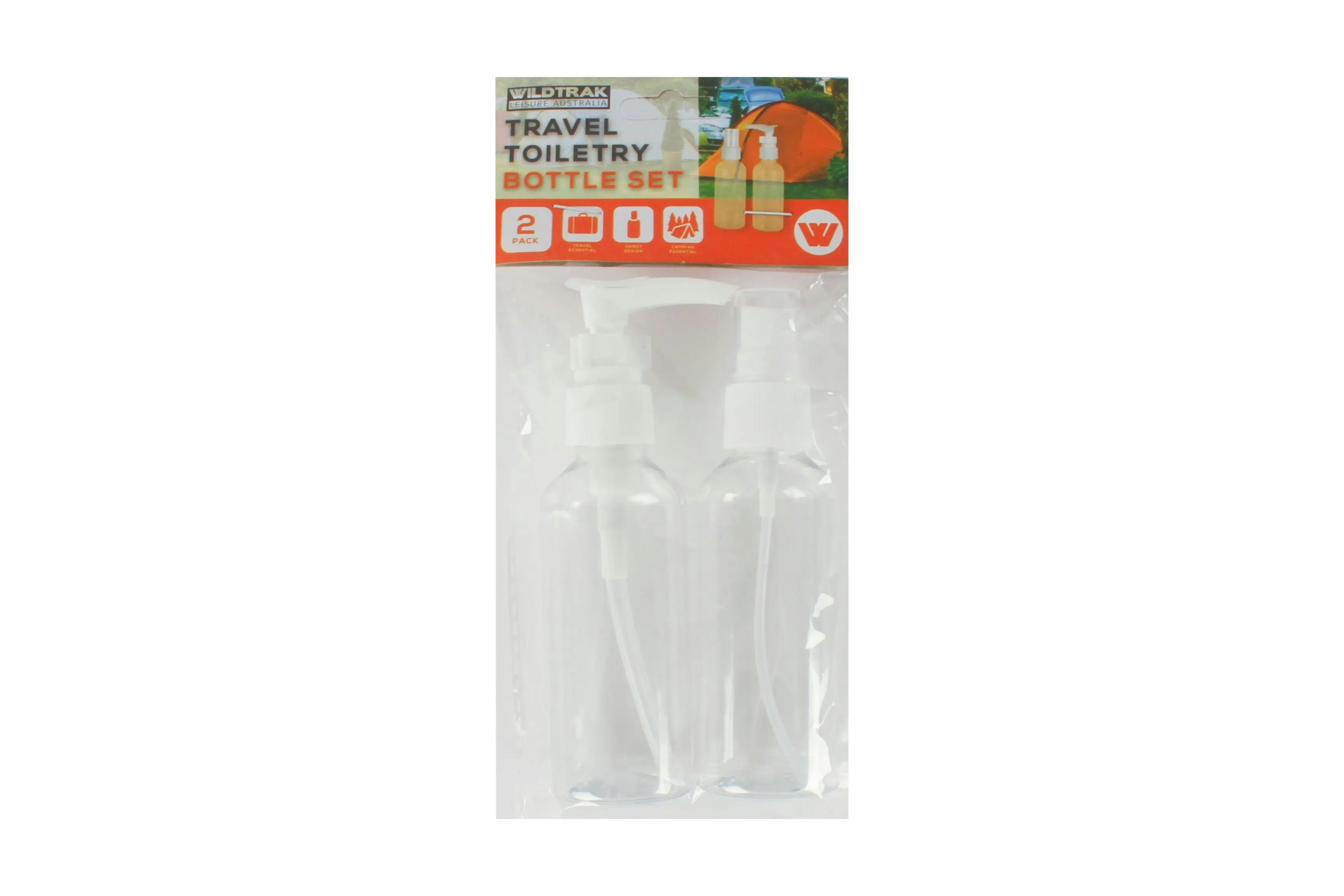 2 Piece Travel Bottle Set