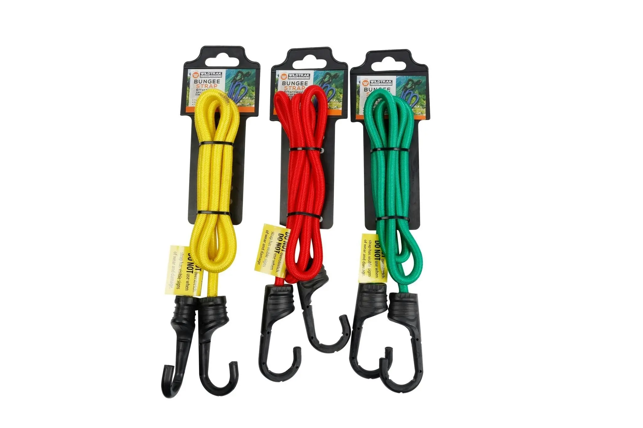 BUNGEE STRAP - 112cm x 8mm Pack 3