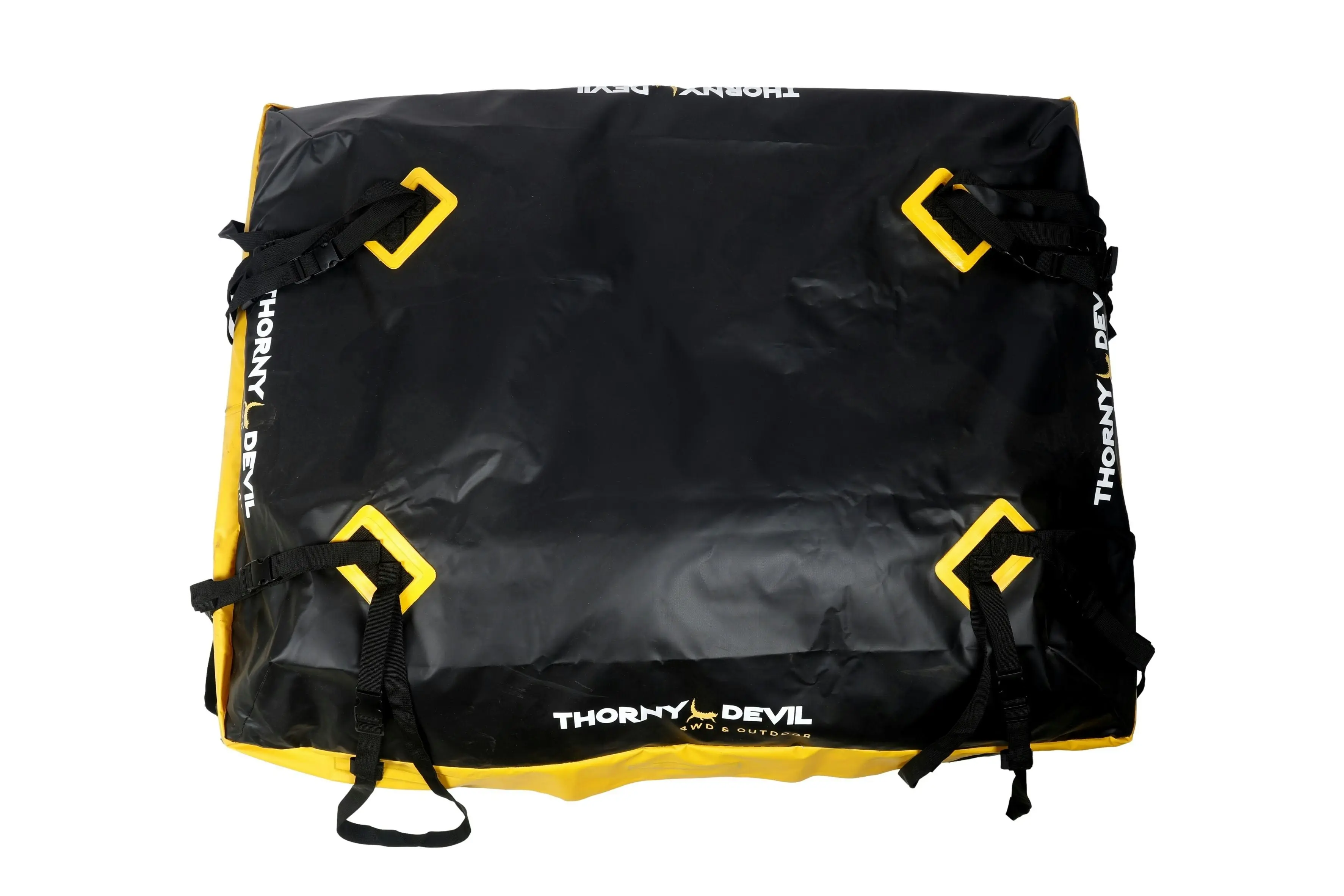 Thorny Devil™ Heavy Duty Rooftop Cargo Bag Water and Dust Proof  8 Adjustable Straps Heat Welded Seams