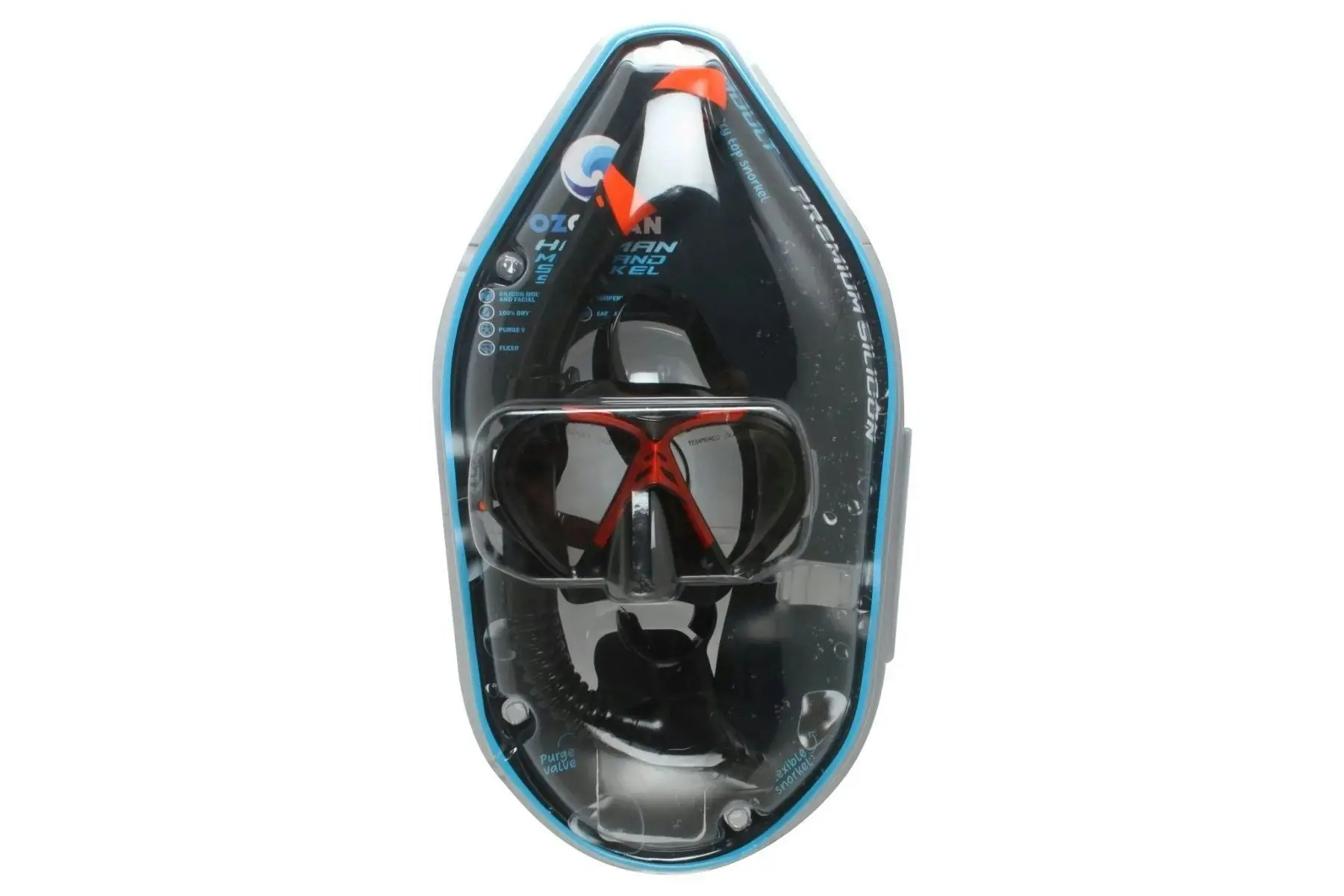 Silicon Mask Snorkel Set   Hayman Adult