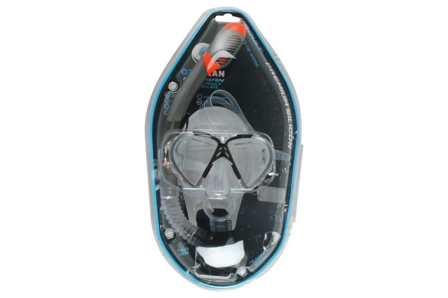 Silicon Mask Snorkel Set   Hayman Adult