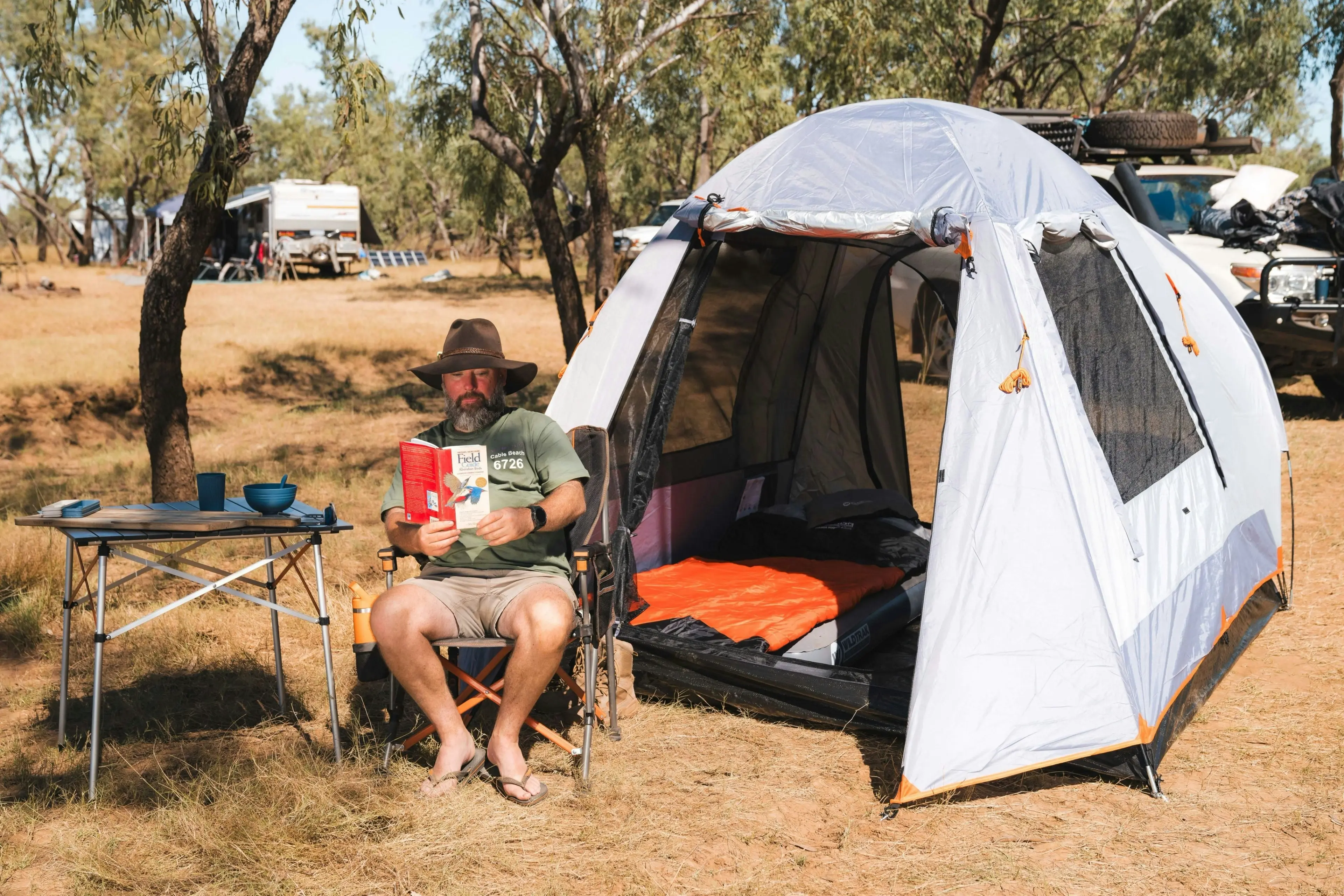 Tanami Series Ii 3v Person Dome Tent With Vestibule