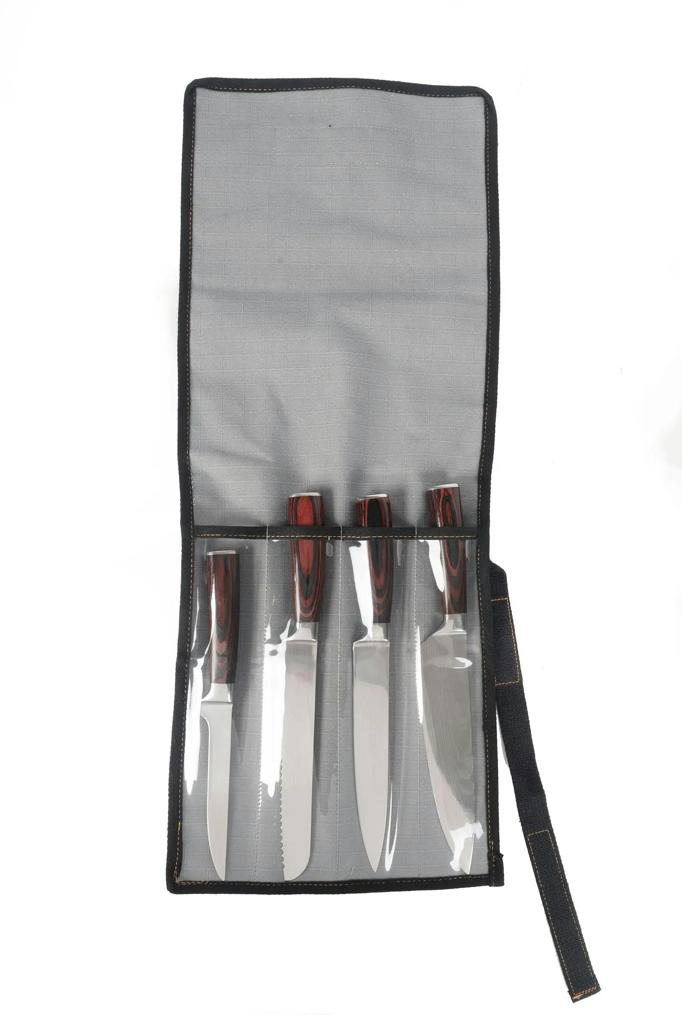 4 Piece 400gsm Ripstop Canvas Knife Wrap