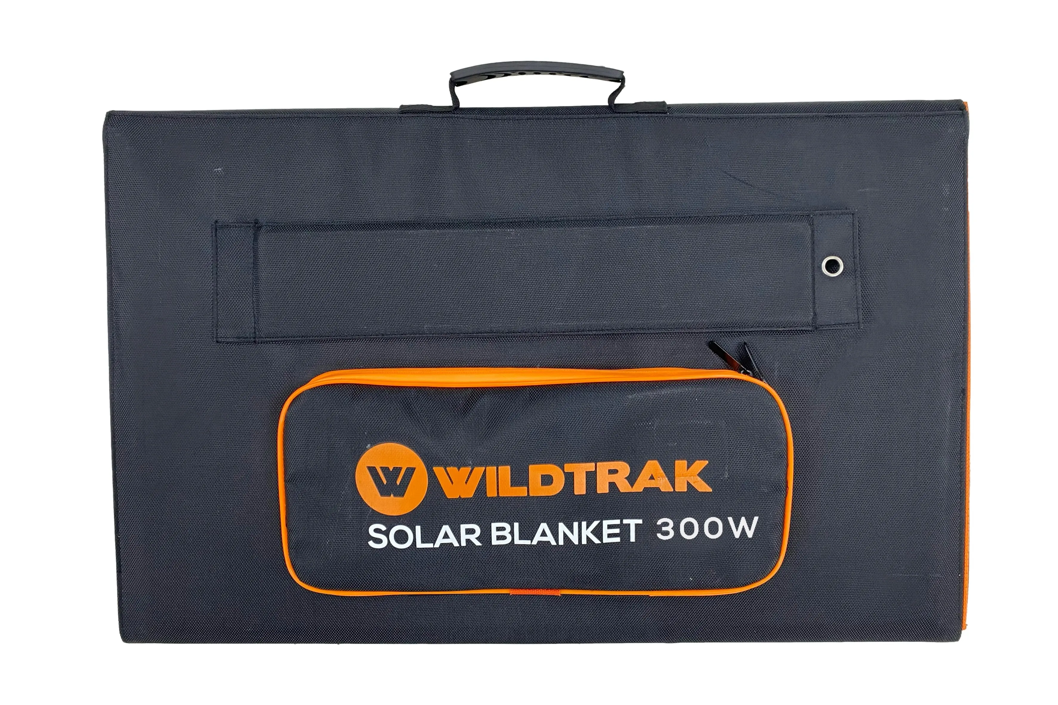 Folding 300W Solar Blanket (A-Grade with ETFE Coating, Built in Stand, IP65 Waterproof & Carry Bag) for Camping, 4WD & Caravan Adventures